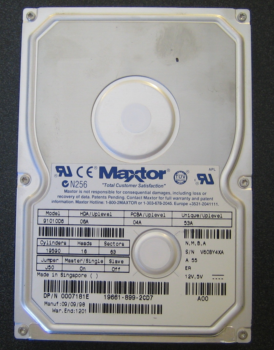 maxtor hard drives